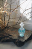 Nobuko Soda - Pâte de Verre Blue Glass Bottle