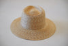 Wica Grocery - Drop shaped brim straw hat (LAST ONE)