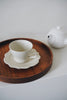 Keiichi Murakami - K-4 Hand-carved wooden tray in Japanese cherry wood