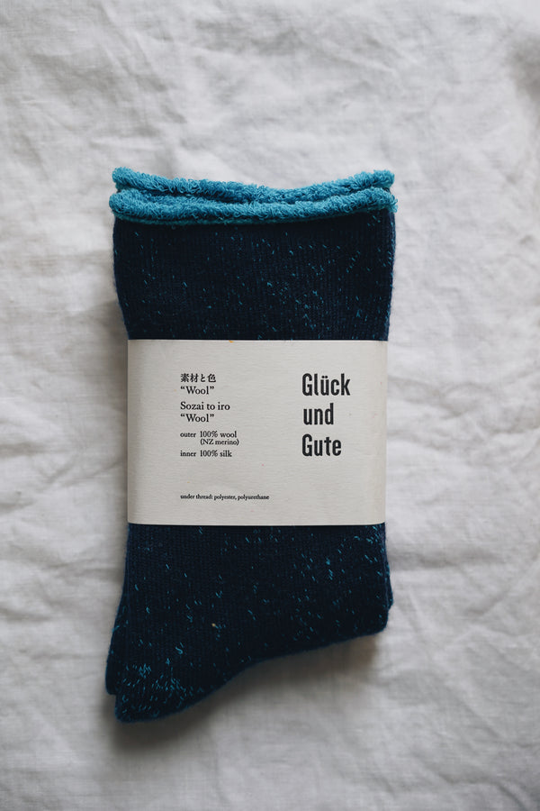 Glück und Gute - Sozai to iro Wool Socks