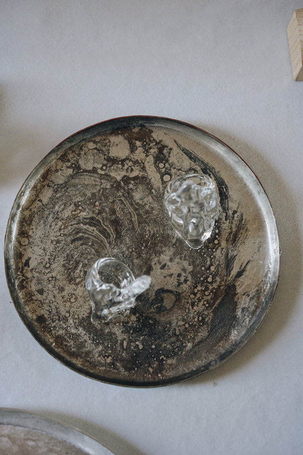 Nagako Fujita - Copper & Tin Round Plate