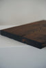 Keiichi Murakami - K-9b Black lacquered hand-carved wooden tray in Amur Cork wood
