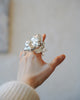 Haruna Sugie - SUGATA Silver Mirror Glass Rings