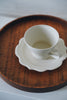 Keiichi Murakami - K-4 Hand-carved wooden tray in Japanese cherry wood