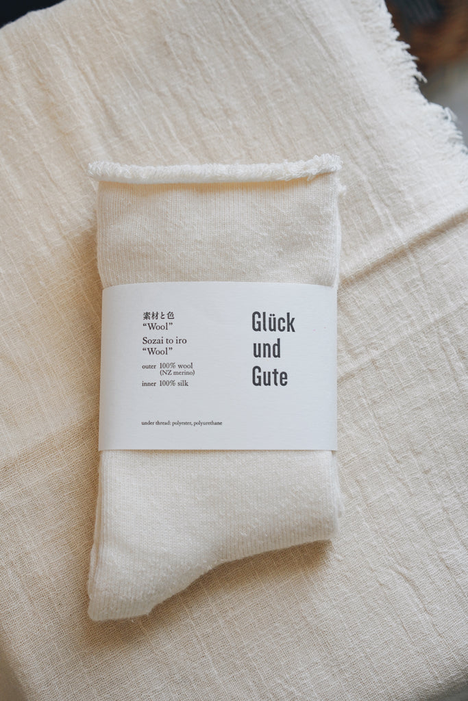 Glück und Gute - NEW Sozai to iro Wool Socks