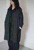 suzuki takayuki - Linen and Wool Herringbone Topper Coat ⅠI (LAST ONE)
