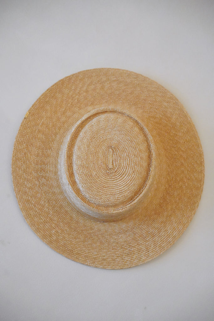 Wica Grocery - Fine straw pork pie straw hat (LAST ONE)