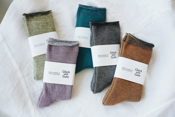 Glück und Gute - Wool & Cotton Socks Warmth