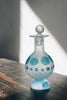 Nobuko Soda - Pâte de Verre Blue Glass Bottle