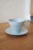 minä perhonen - Tambourine Cup & Saucer (NEW COLOURS)