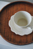Keiichi Murakami - K-4 Hand-carved wooden tray in Japanese cherry wood