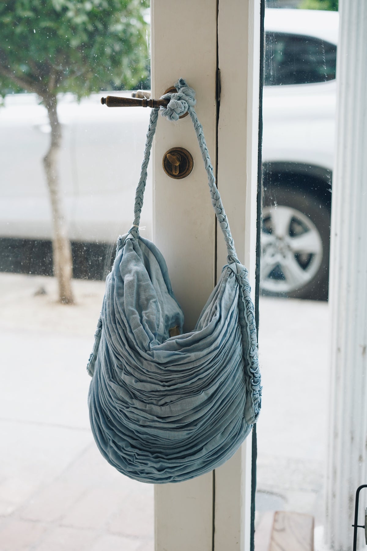 suzuki takayuki - gathered bags – Kurashi Japanese Crafts