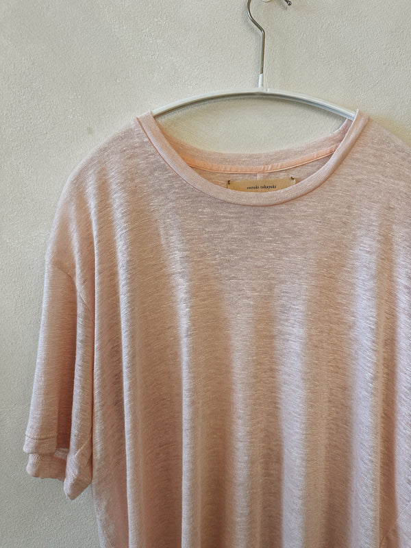 suzuki takayuki - linen t-shirt
