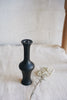 Kenta Nakanishi - Black Lacquered Wooden Vase