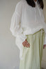 suzuki takayuki - stripe smock blouse
