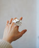 Haruna Sugie - SUGATA Silver Mirror Glass Rings