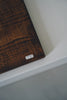Keiichi Murakami - K-7 Black lacquered hand-carved wooden tray in Japanese chestnut