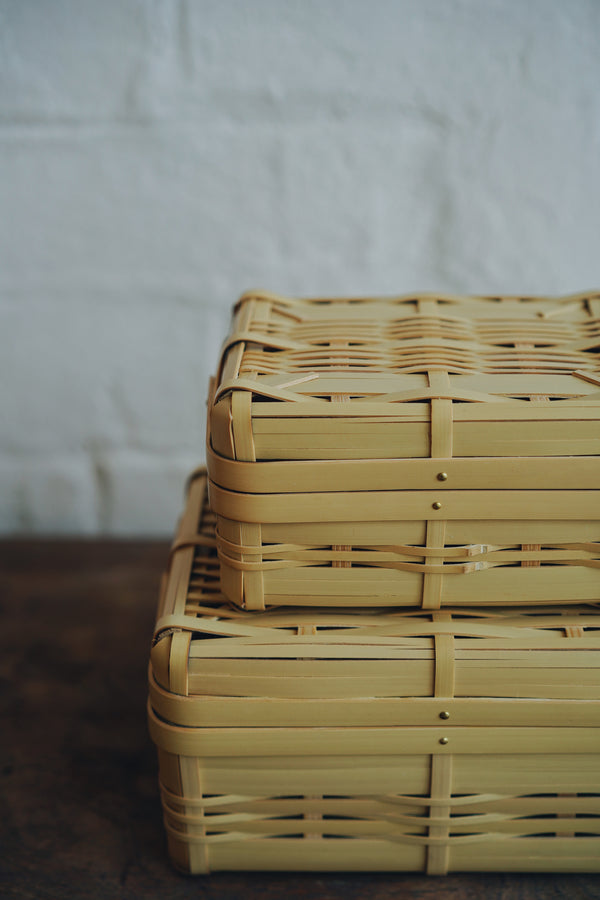 Yuki Matsuda - Hand-woven bamboo storage/bento box