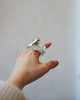 Haruna Sugie - SUGATA Silver Mirror Glass Rings