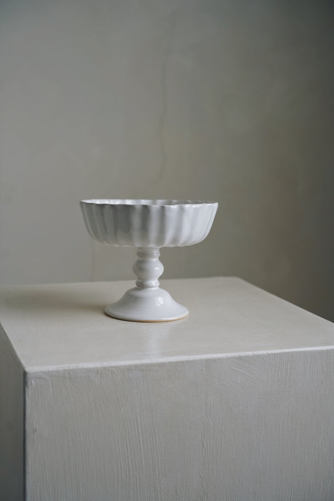 Manami Naoi - Pedestal Flower-shaped Bowl (31) LAST ONE