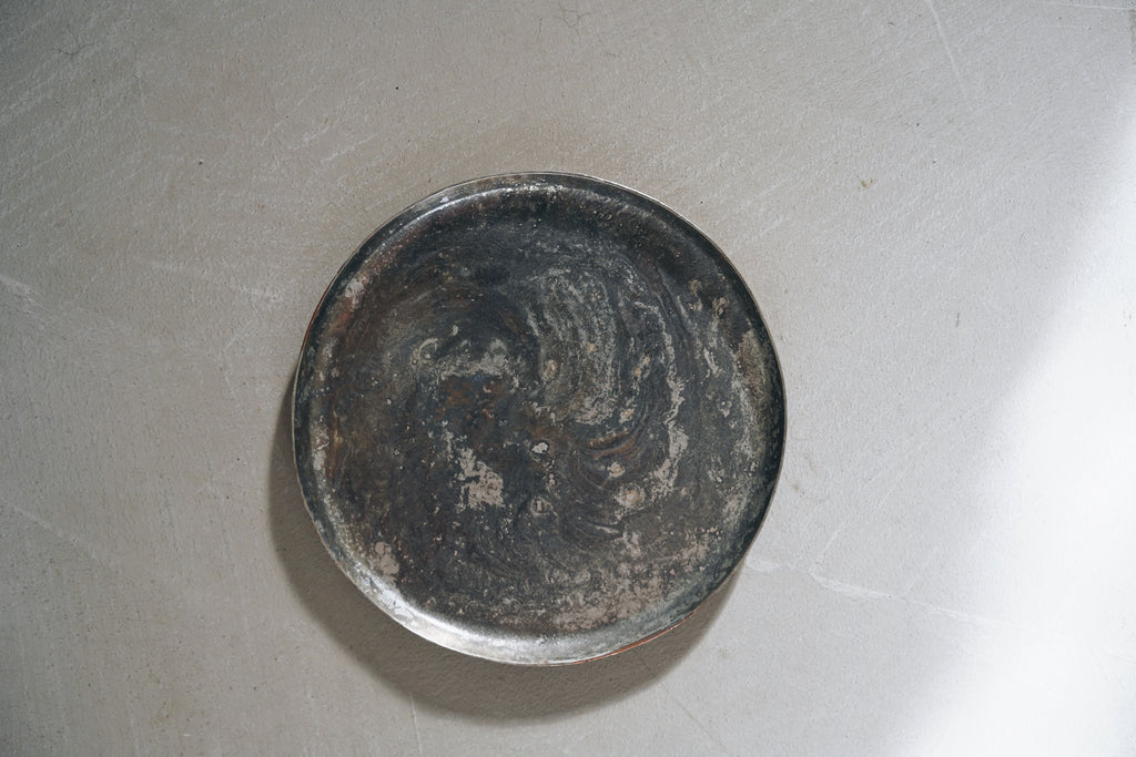 Nagako Fujita - Copper & Tin Round Plate