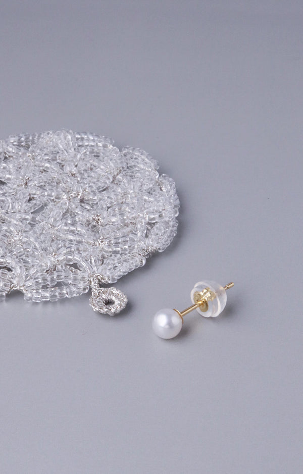 FUA Accessory - Garden Circle Pierced Earrings (LAST ONE)