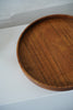 Keiichi Murakami - K-4 Hand-carved wooden tray in Japanese cherry wood