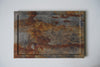 Keiko Murakami - #9 Hand-dyed persimmon & rust dyed tea tray small