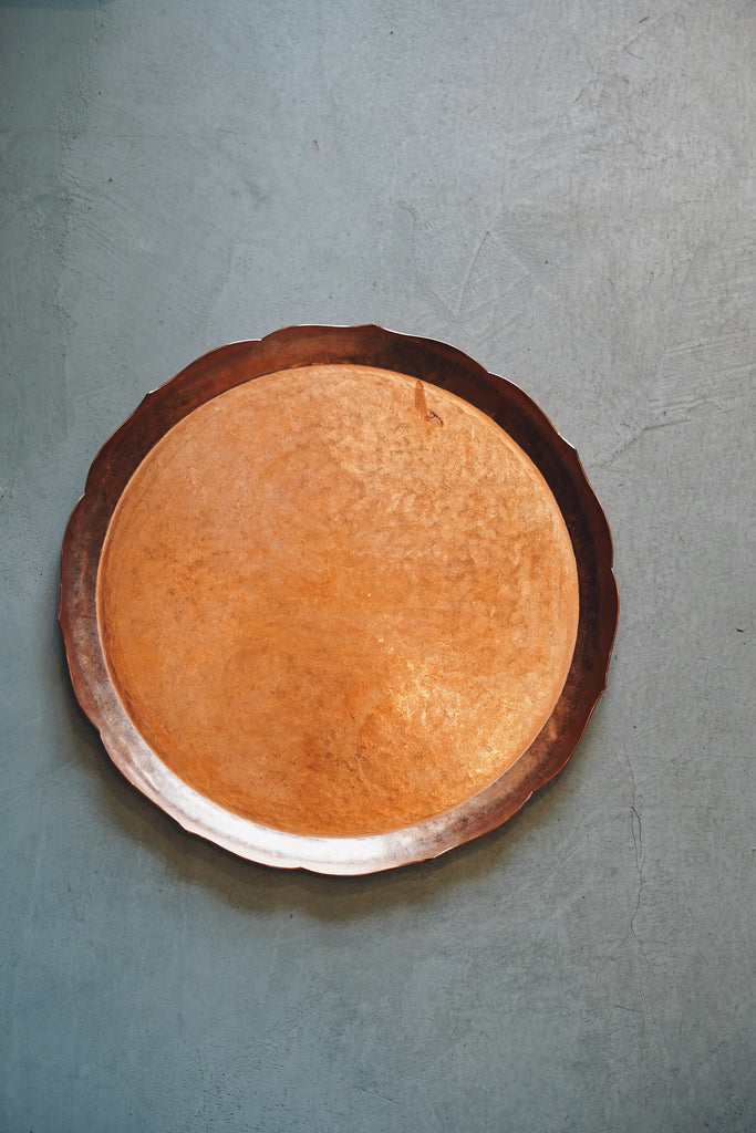 Shutaro Miwa - Copper Flower Tray (LAST ONE)