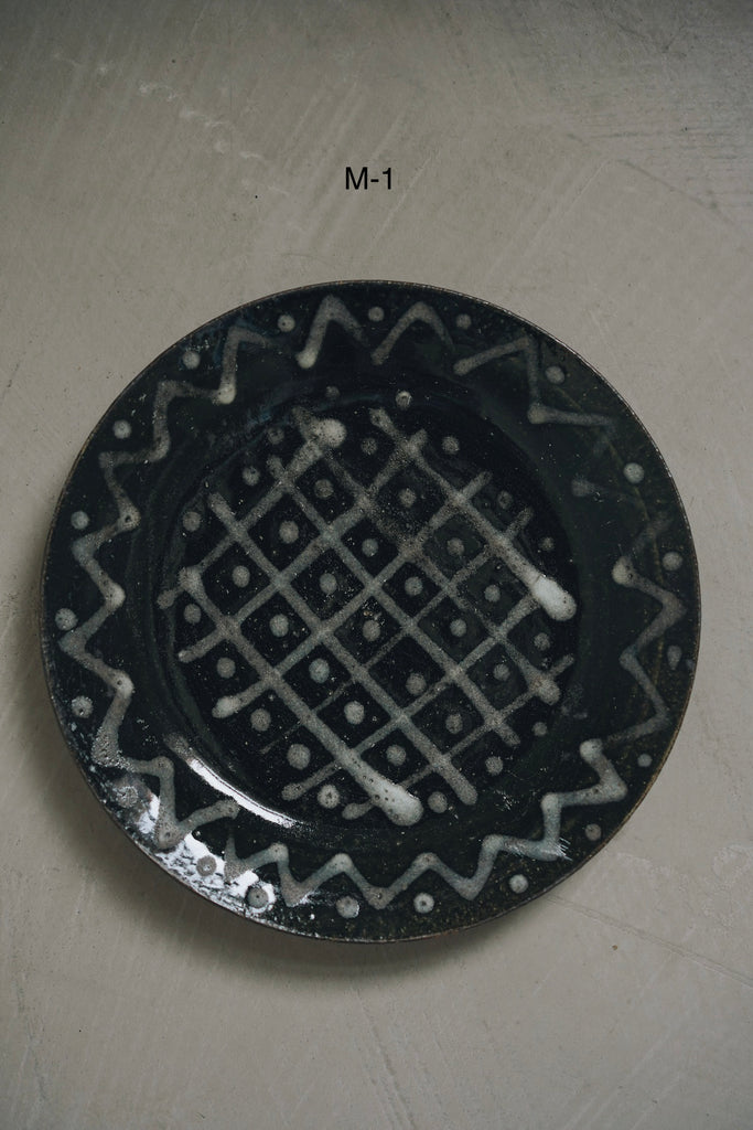 Satomi Ito - Patterned Round Plate