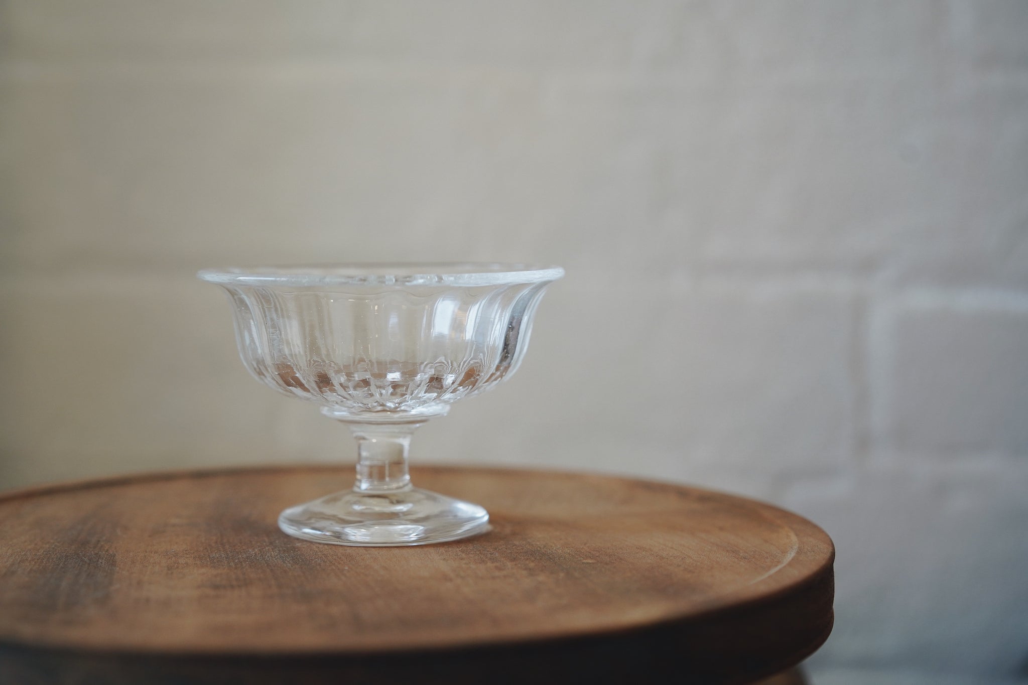 Daisaku Hashimura - CRACK Mini Compote Clear – Kurashi Japanese Crafts