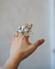 Haruna Sugie - SUGATA Silver Mirror Glass Rings
