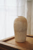 Momoko Otani - Sculpted Sgrafitto White Lotus Flower Vases (OM29)