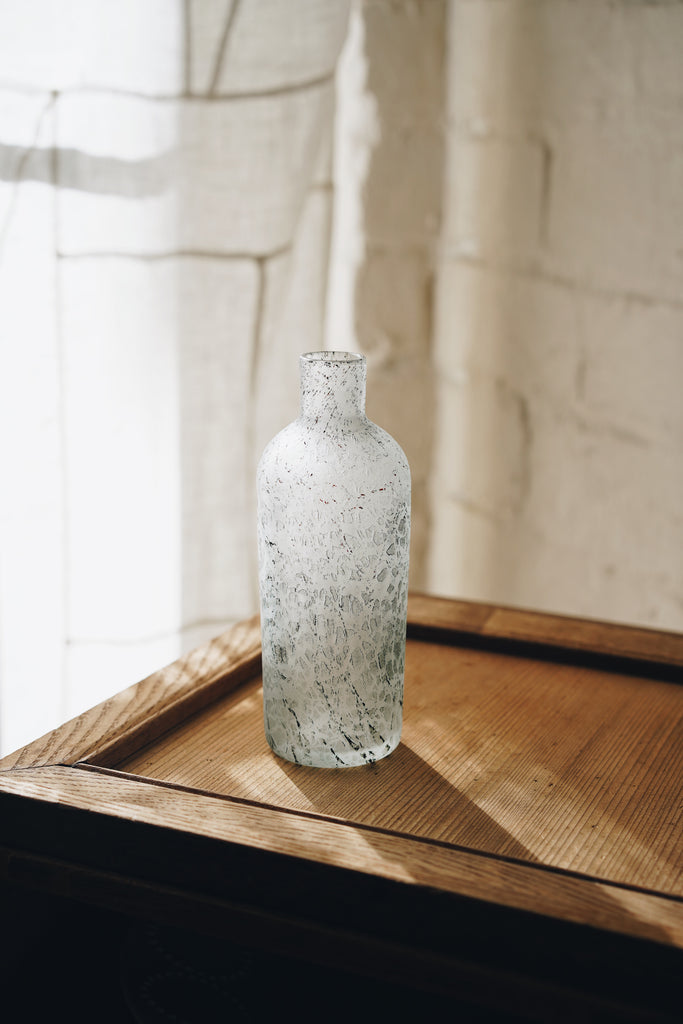 Daisaku Hashimura - CRACK Ichirin-zashi Vase Copper Foil