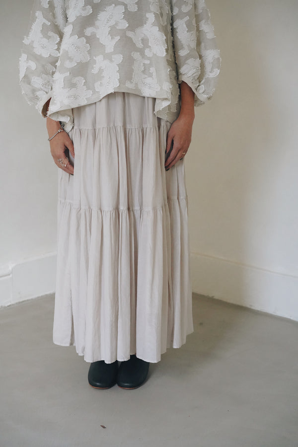 suzuki takayuki - tiered skirt (LAST ONE)