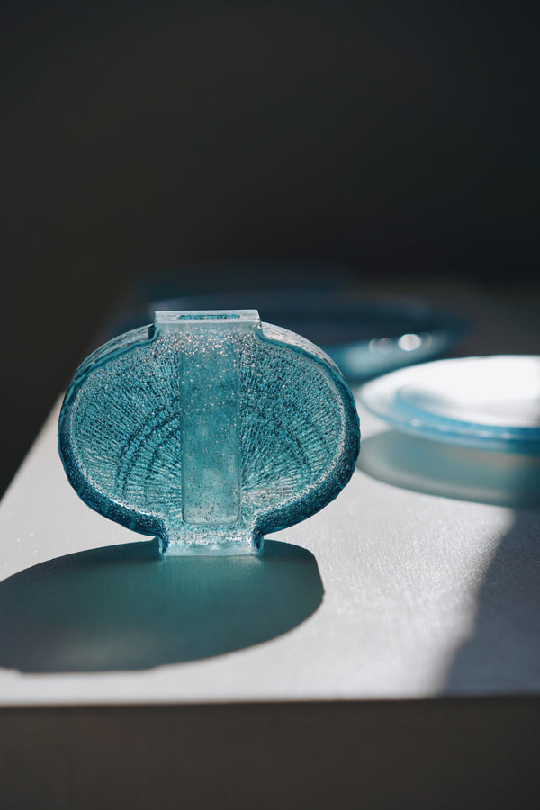Nobuko Soda - Pâte de Verre 2D Vase