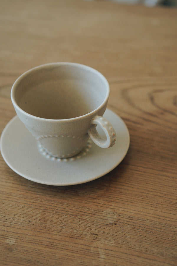 minä perhonen - Tambourine Cup & Saucer (NEW COLOUR)