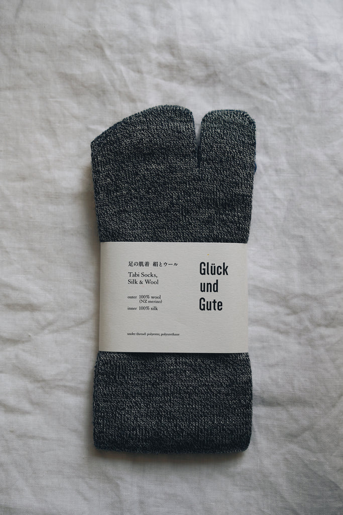 Glück und Gute - Silk & Wool Tabi Socks