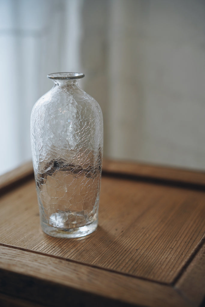 Daisaku Hashimura - CRACK Ichirin-zashi Vase Clear (NEW)