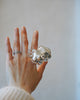 Haruna Sugie - SUGATA Silver Mirror Glass Rings