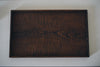 Keiichi Murakami - K-9b Black lacquered hand-carved wooden tray in Amur Cork wood