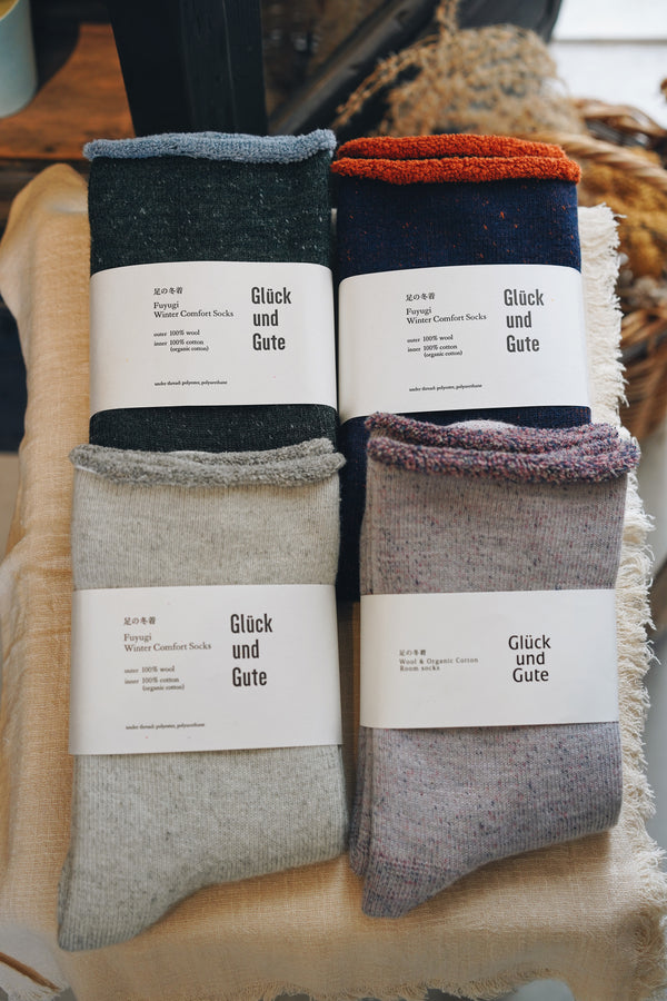 Glück und Gute - NEW ʻAshi no Fuyugiʼ Winter Comfort Room Socks