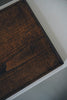 Keiichi Murakami - K-7 Black lacquered hand-carved wooden tray in Japanese chestnut