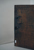 Keiichi Murakami - K-10 Black lacquered hand-carved wooden tray in Japanese chestnut