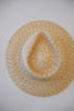 Wica Grocery - Drop shaped brim straw hat (LAST ONE)