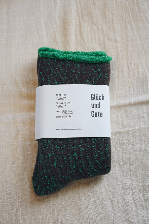 Glück und Gute - Sozai to iro Wool Socks