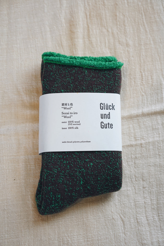 Glück und Gute - Sozai to iro Wool Socks (LAST ONE)