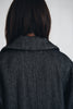 suzuki takayuki - Linen and Wool Herringbone Topper Coat ⅠI (LAST ONE)
