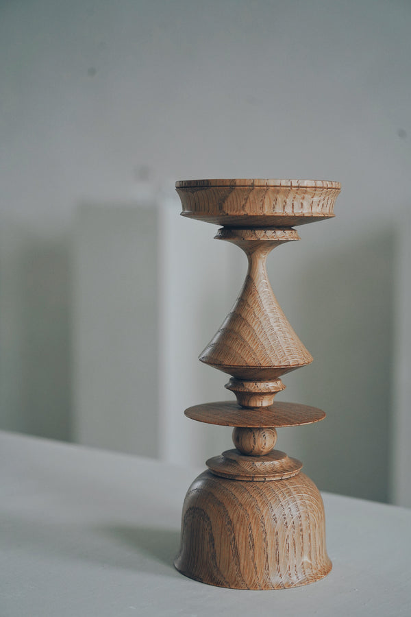 Takehito Ichikawa - Two-sided Wooden Candle Stand