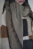 suzuki takayuki - Wool Mohair Shawl with Fringes (LAST ONE)
